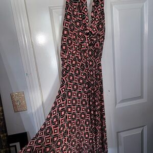 Y2K vintage retro halter dress size medium